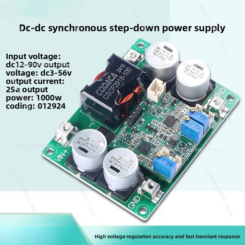 Step Down Dc Power Supply Module 1000W - 1000W DC-DC synchrone step-down voedingsmodule verstelbare