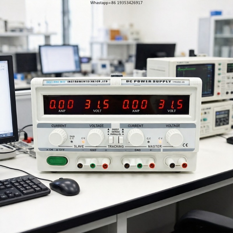 Nieuwe verstelbare lineaire DC - Dual Channel Linear Power Supply 30V 5A recensie en prijs