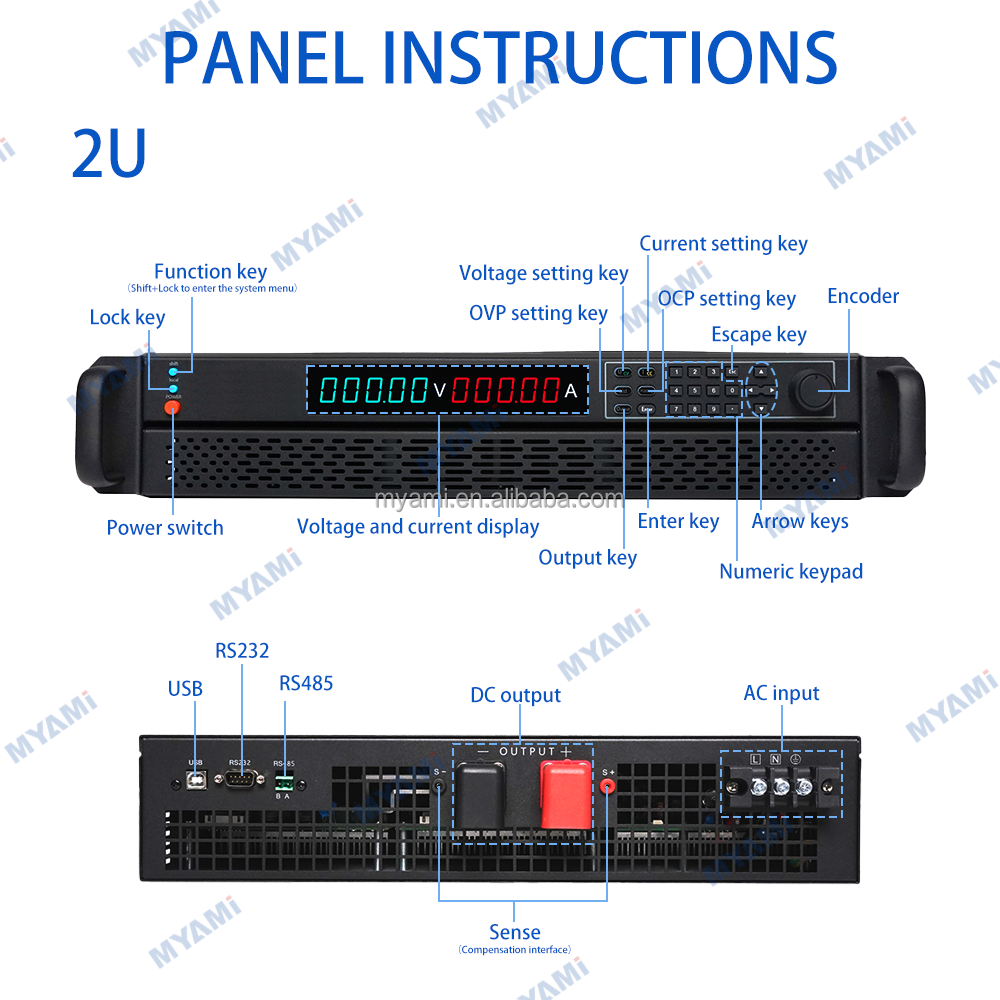 Myami krachtige programmeerbar - Adjustable High Power Dc Lab Power Supply 1500W recensie en prijs