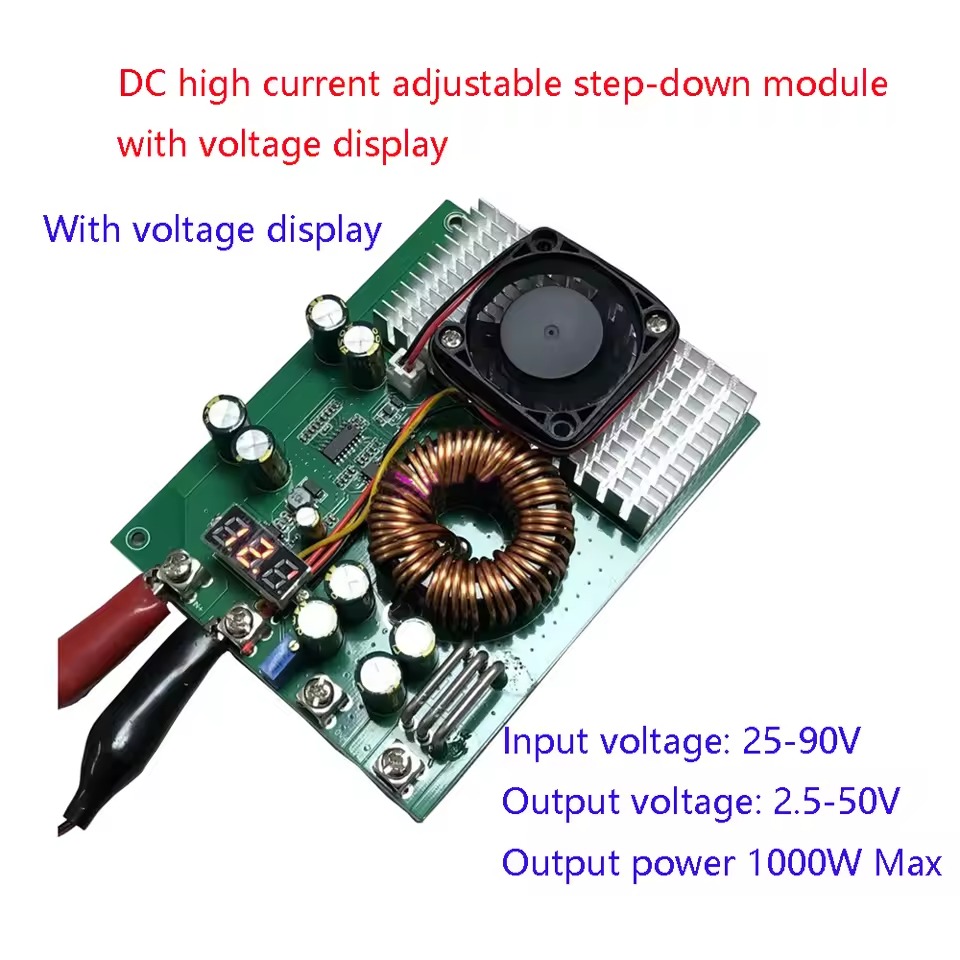 1000W 50A Step Down Module DC  - Step Down Dc Power Supply Module 1000W recensie en prijs