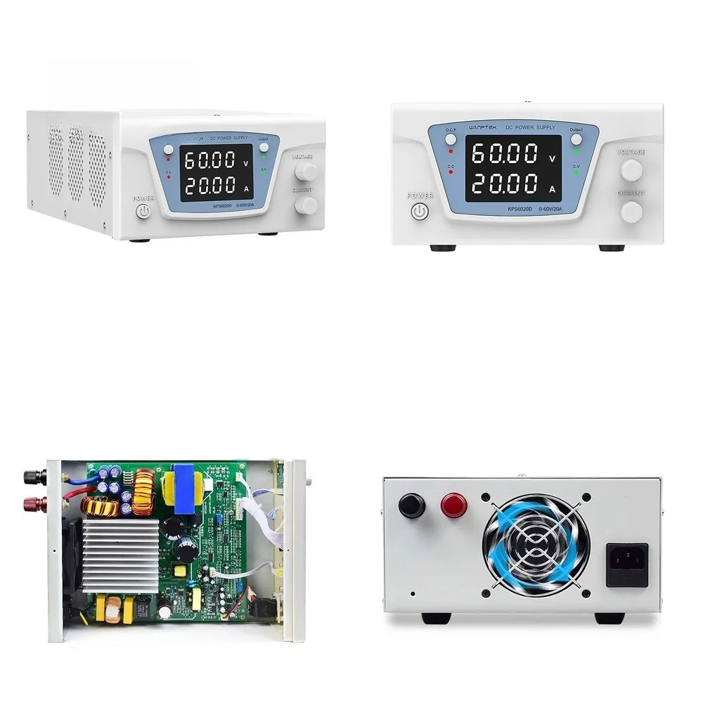 LED Dual Display DC-voeding vo - High Power 60V 20A Bench Power Supply recensie en prijs