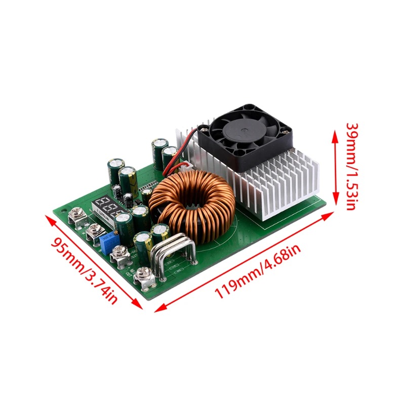 1000W 50A DC-DC Buck Converter - Step Down Dc Power Supply Module 1000W recensie en prijs
